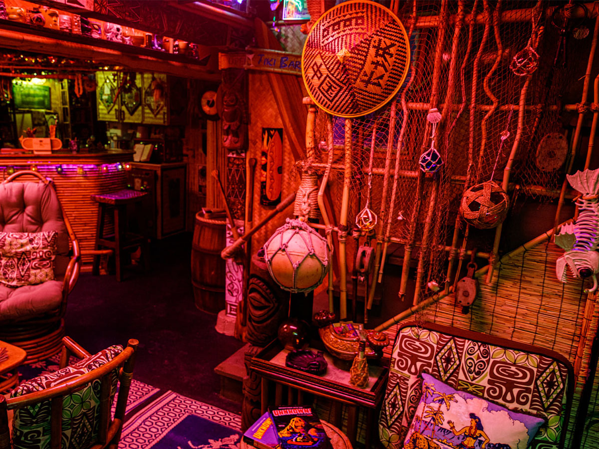 Home Tiki Bar: The Bamboozled Bungalow - Seattle,… | mytiki.life