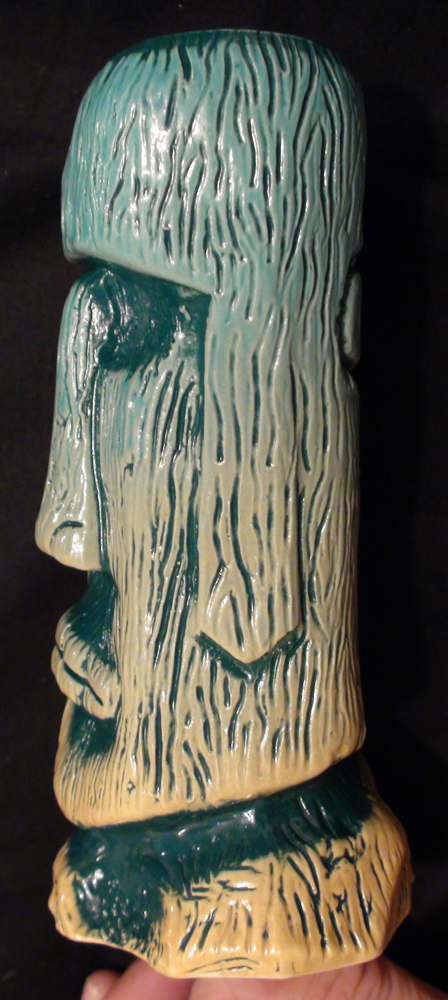 Tiki Tumbler Moai Turchese