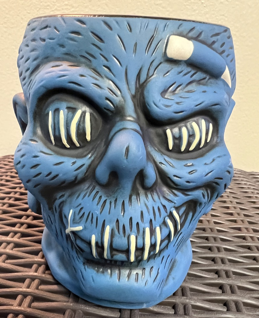 Tiki Mug: Trader Sam's Grog Grotto Shrunken Zombie Head… | mytiki.life