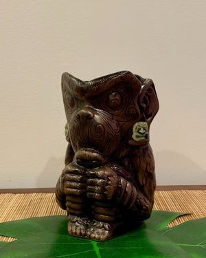 Tiki Mug: Keko Pepeiao - First Edition - Dark Brown | mytiki.life