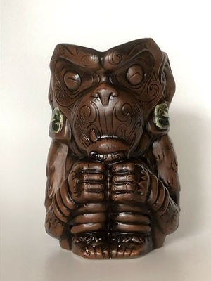 Tiki Mug: Keko Pepeiao - First Edition - Dark Brown | mytiki.life