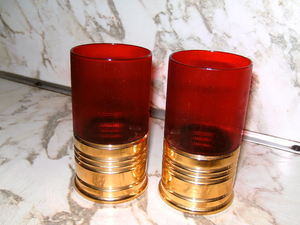 Tiki Mug: Trader Vic's Sure Shot Glass Red | mytiki.life