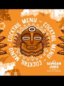Samoan joes cocktail menu 1