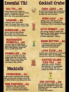 Hula bula menu 3