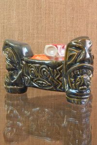 Atc Shlv Bosko The Cannibal Bowl For False Idol First Edition 1 green cannibals volcano bowls