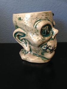 Trader Sam's Shrunken Zombie Head Mug Mahaloween Edition - 137295