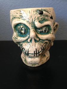 Trader Sam's Shrunken Zombie Head Mug Mahaloween Edition - 137293
