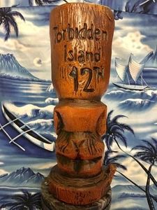 Forbidden Island 12th Anniversary Tiki Mug In Reddish Brown - 171848