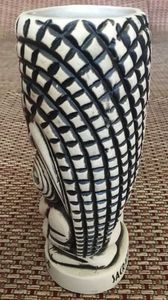 The Jungle Bird Tiki Mug Black Wipe Glaze - 194855