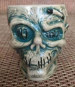 Trader Sam's Shrunken Zombie Head Mug Mahaloween Edition - 180204