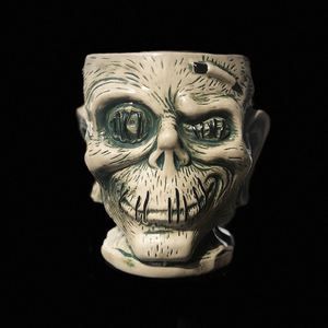 Trader Sam's Shrunken Zombie Head Mug Mahaloween Edition - 194723