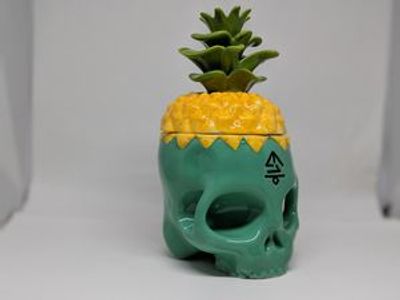 The Grass Skirt Pineapple Skully Mug - 168655