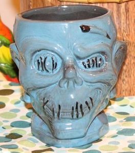 Trader Sam's Shrunken Zombie Head Mug First Edition - 97030
