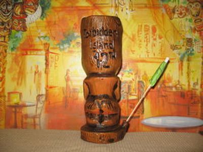 Forbidden Island 12th Anniversary Tiki Mug In Reddish Brown - 164564