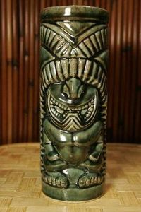 X Eyes Green Tiki Mug - 16847