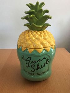 The Grass Skirt Pineapple Skully Mug - 163920