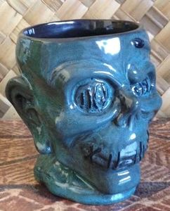 Trader Sam's Shrunken Zombie Head Mug First Edition - 118727