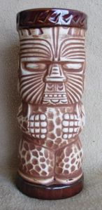 Islander Peanut Lined Face Tan Mug - 8597