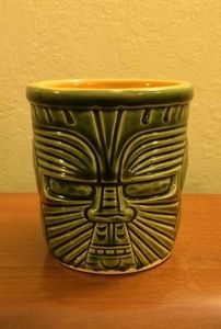 Islander Maori Face Bucket Green - 141665