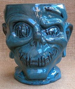 Trader Sam's Shrunken Zombie Head Mug First Edition - 82206
