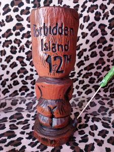 Forbidden Island 12th Anniversary Tiki Mug In Reddish Brown - 164711