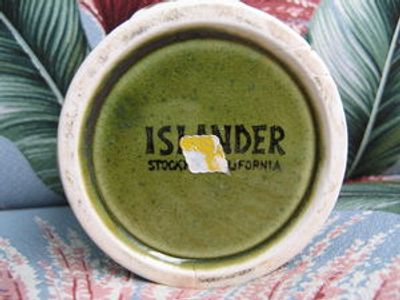 Islander Maori Face Bucket Green - 76641