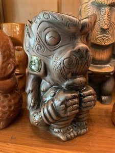 Tiki Mug: Keko Pepeiao - First Edition - Dark Brown | mytiki.life