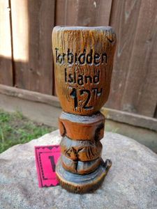 Forbidden Island 12th Anniversary Tiki Mug In Reddish Brown - 164924