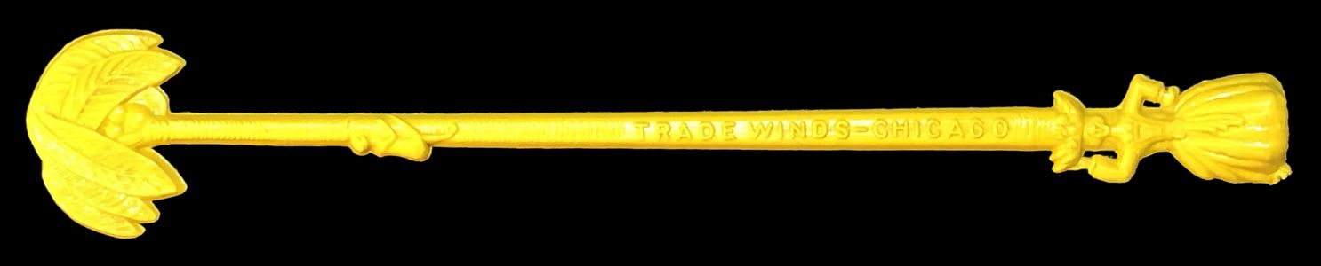 Trade Winds Palm Yellow F