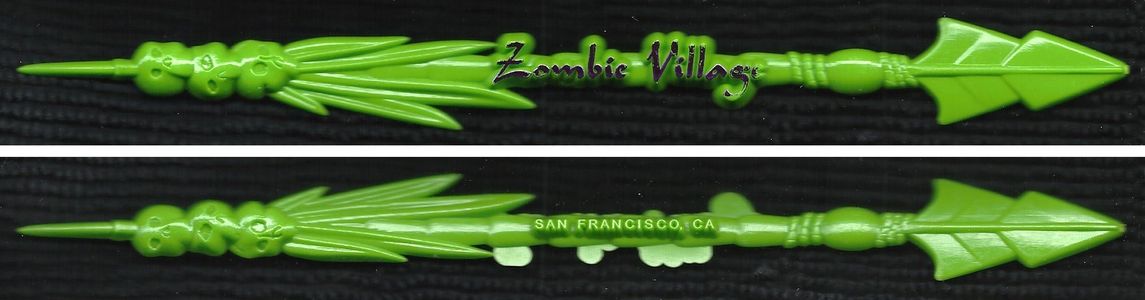 Swizzle ZOMBIE VILLAGE Green Spear