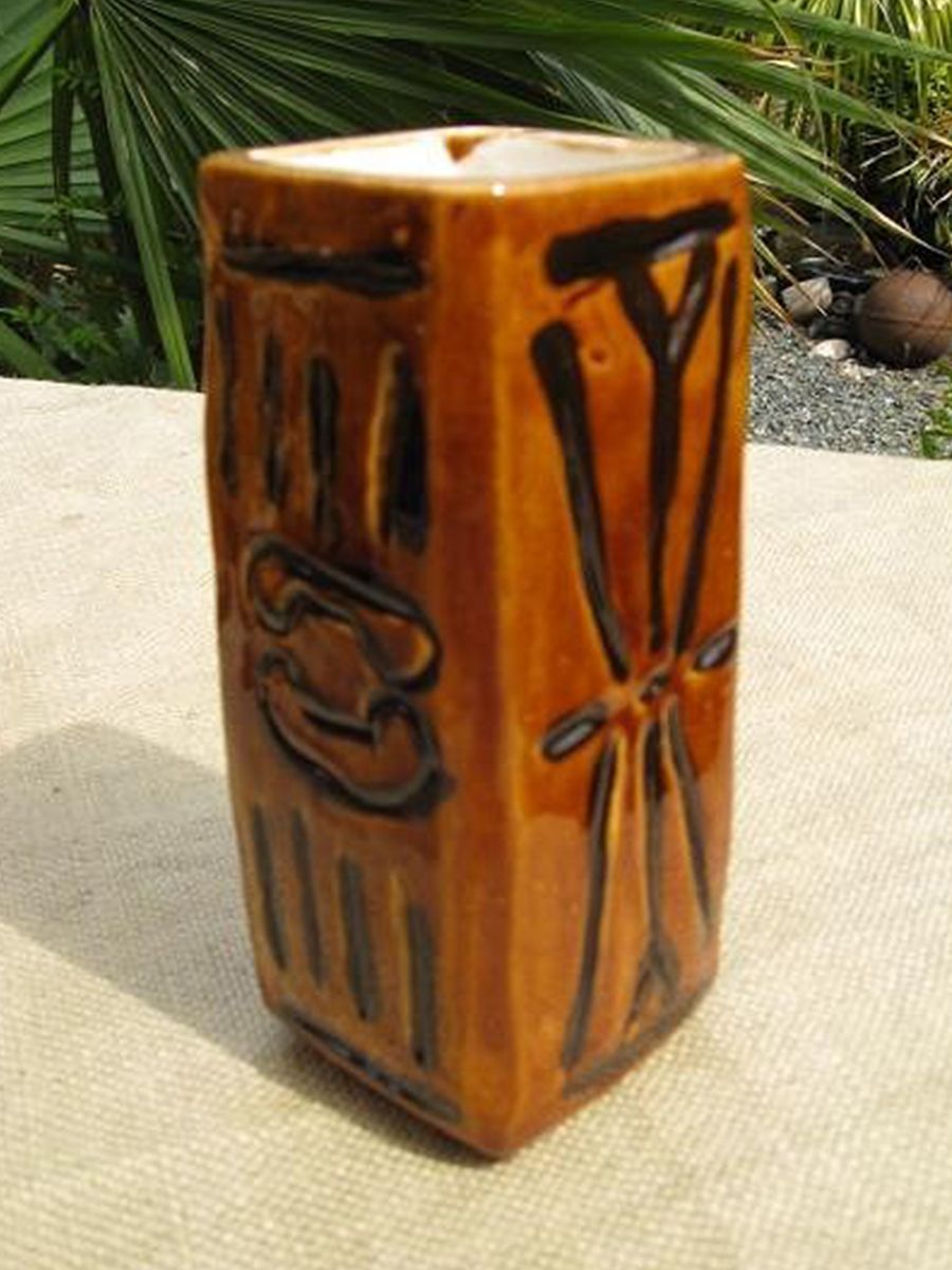 Tiki Mug: Tortuga Mug - by Polynesian Pottery - for… | mytiki.life