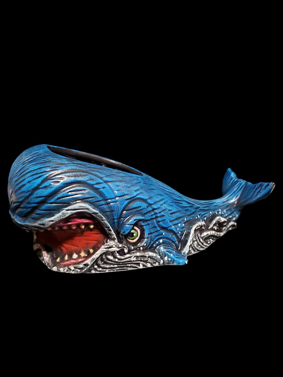 Enchanted tiki bar blue monstro mug new in deals box