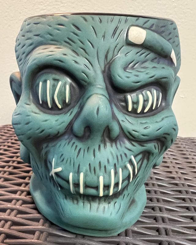 Zombie Mad Hatter Tiki Mug store Second Edition