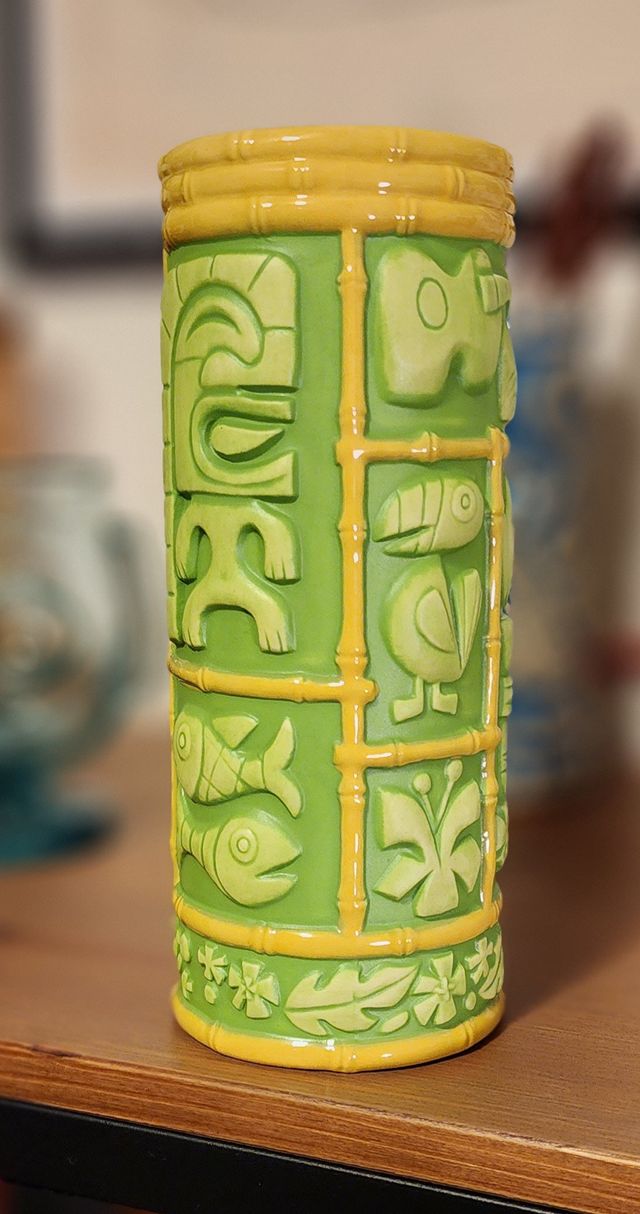 🚧 Tiki Mug: Island Style Tiki Mug - First Edition - Green 