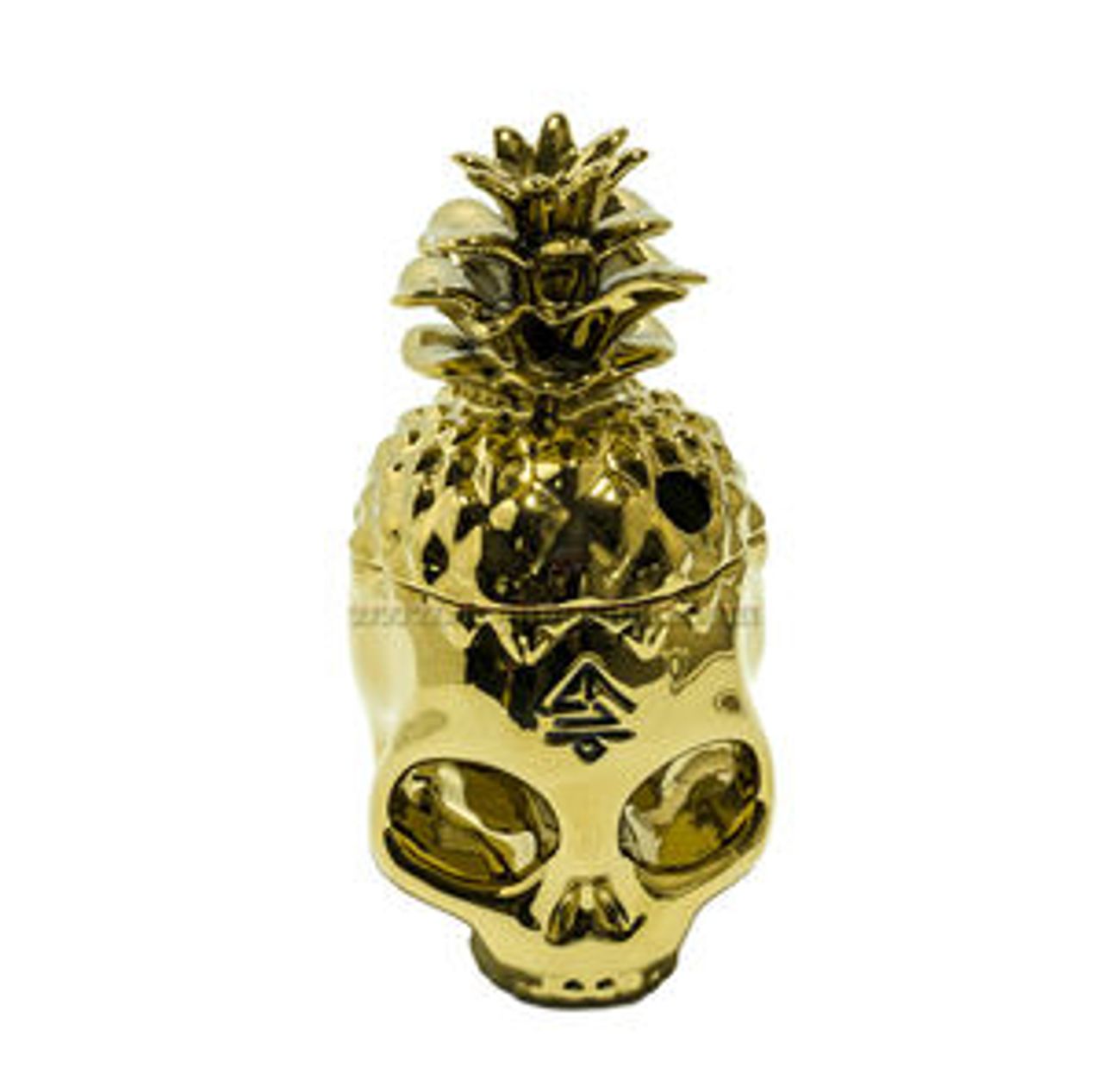 Tiki Mug: Pineapple Skully Mug - Second Edition - Black…