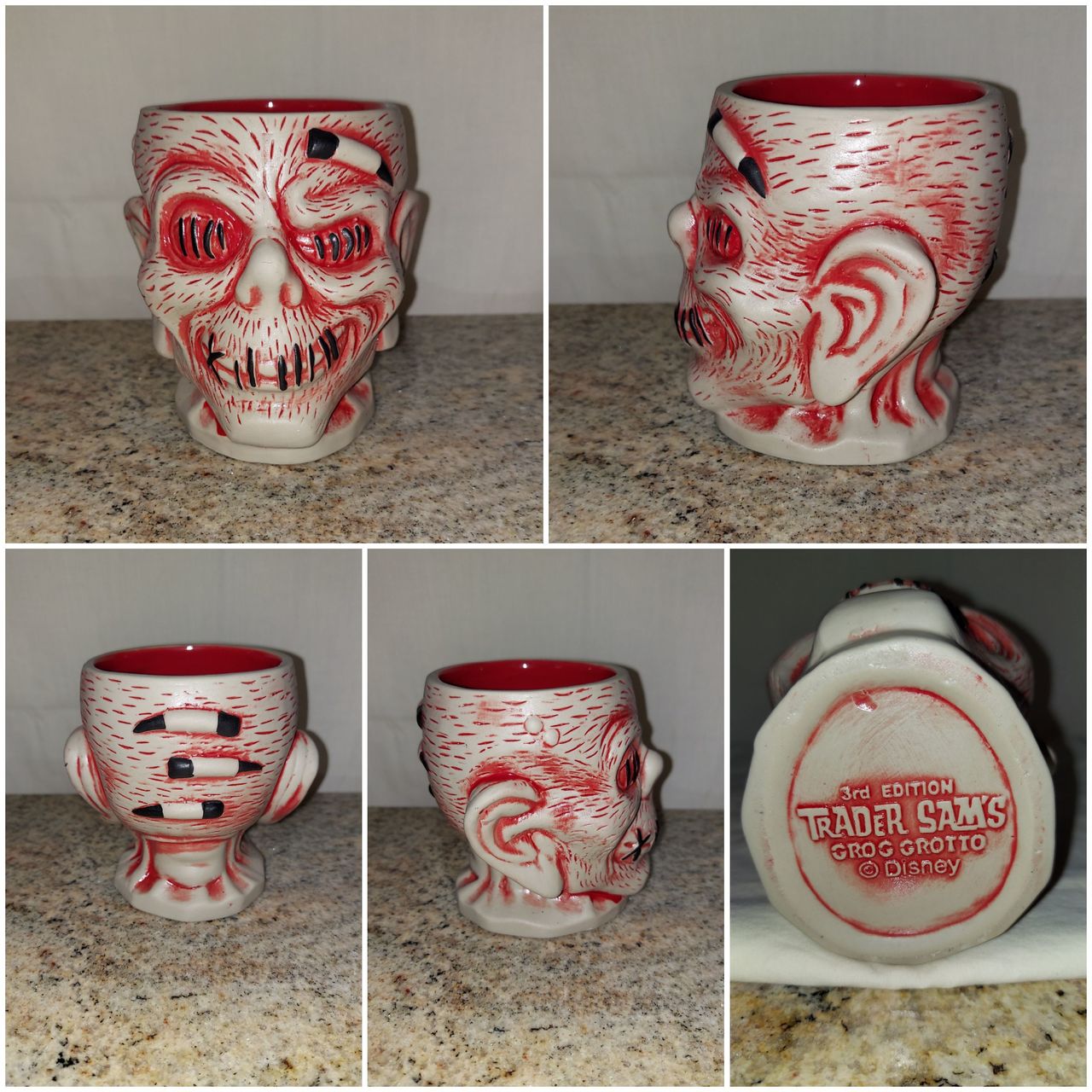 Tiki Mug: Trader Sam's Grog Grotto Shrunken Zombie Head… | mytiki.life