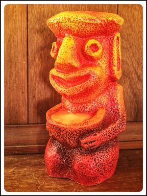 Mini Moai Figure, Super Copper – Terrible Tiki