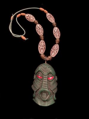 Tiki Necklace straw buddy! $40 — Tiki tOny