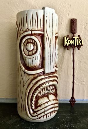 Porta-accendino TIKI maori surf